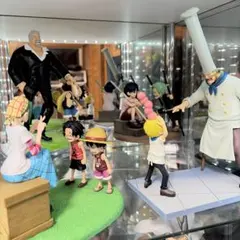 ONE PIECE ワンピース 世界政府 五老星 フィギュア ガレージキット