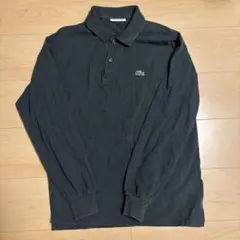 LACOSTE 長袖ポロシャツ サイズ5 ダークグレー