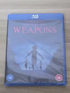 ウェポンズ/WEAPONS 英国盤ブルーレイ　日本語字幕付き　未開封新品