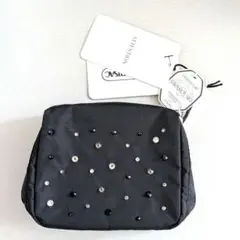 美品 LeSportsac レスポートサック スターダストポーチ スワロフスキー 新品♡】レスポートサック ショルダー スターダストミニトート