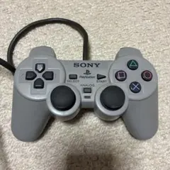SONY PlayStation コントローラー 有線 グレー