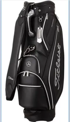 Titleist Mercedes-Benz キャディバッグ黒色のサムネイル