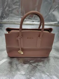 FURLAフルラピンク937615テッサ　レザーハンドバッグ