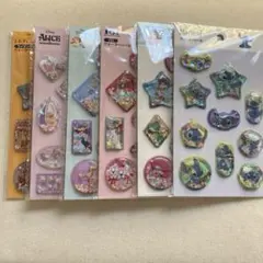 セリアウォーターシール　ライオンキング，トイストーリー，スティッチ6枚セット