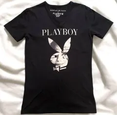 レア 美品 GOSTAR DE FUGA PLAYBOY コラボ Tシャツ 黒