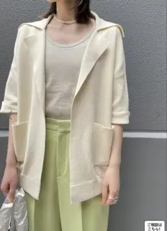 アダムエロペ♡メンアセリネンニットジャケット♡半袖のサムネイル