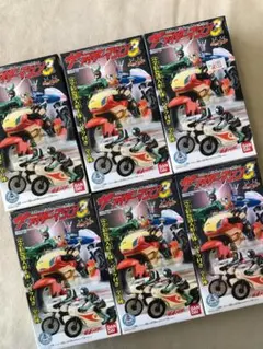 【未開封】ザ・ライダーマシン3 全6種コンプリートセット