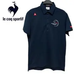 le coq sportif ネイビー ポロシャツ　ゴルフウェア　GOLF 美品
