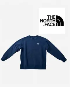 THE NORTH FACE ネイビー トレーナー　S 刺繍