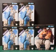 リュウ 春麗 ちょこのせ プレミアム フィギュア ５体セット