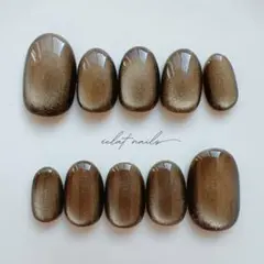 【#077】ネイルチップ　マグネット　ワンカラー　おしゃれカラー