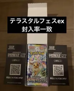 テラスタルフェスex 2箱分　未サーチ品　ビックカメラ Amazon.co.jp: ポケモンカードゲーム スカーレット&バイオレット