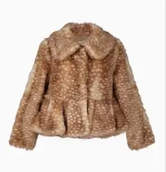 新品]Bibiy. DORA PEPURAMU FUR COAT ファーコート - メルカリ