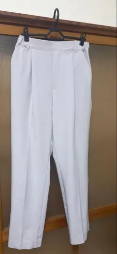 美ージーテーパードテーパードパンツ ライトグレー股下６６ｃｍハニーズHoneys