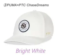 Puma Golf x PTC ChaseDreams コラボキャップ ホワイト