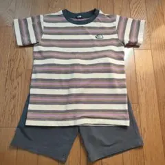 THE NORTH FACE ストライプ Tシャツ セットアップ130