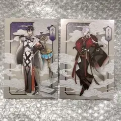 睦月始 霜月隼 AGF 2025 メタルポストカード ポスカ セット ツキウタ