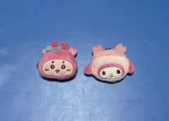 ちいかわ サンリオキャラクターズ シークレットヘアクリップ 古本屋 マイメロディ