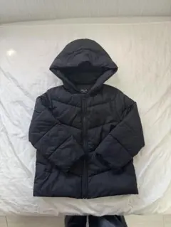 COMME CA ISM キッズ 中綿コート ブラック 130A