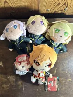 【5点まとめ売り】ツイステぬいぐるみ 実験着 エース ルーク ヴィル エペル