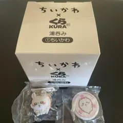 ちいかわ くら寿司 湯呑み 缶バッジ モモンガ フィギュア セット