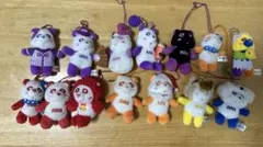 AAA え〜パンダ ぬいぐるみ マスコット 14点セットのサムネイル