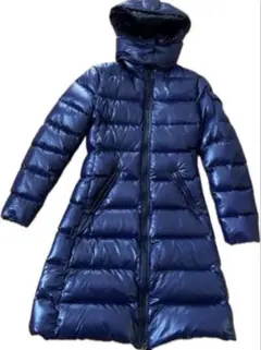 【1/3-4限定】モンクレールMONCLER ロングダウン00 美品 ネイビー