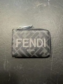 FENDI コインケース ブラック・グレー