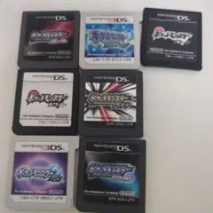 ポケットモンスター DS 3DS ソフト 7本セット - メルカリ
