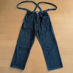 C.O.L.Z.A サスペンダー付き デニムパンツ Mサイズ
