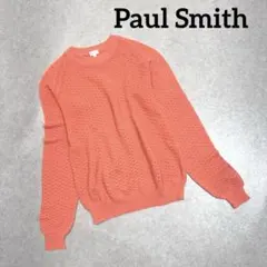 Paul Smith ポールスミス 長袖 編み込みデザイン レース カットソーのサムネイル