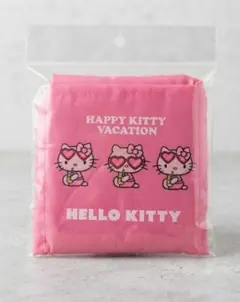 ​【新品・沖縄】日焼けキティ エコバッグ ピンク ハッピーキティバケーションのサムネイル