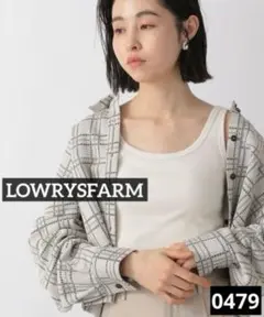0479 LOWRYSFARM USA ベーシックタンク アイボリー