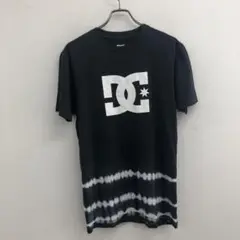 DC ショートスリーブロゴTシャツ 絞り染め風デザイン Mサイズ
