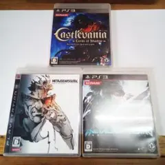 PS3 小島プロダクション 3本セット　パッケージ 説明書付