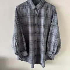 チェック　シャツ　トップス　M
