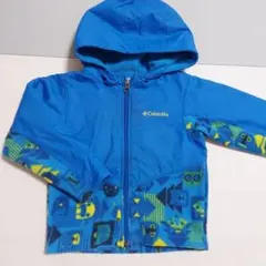 Columbia フード付きジャケット 青3T