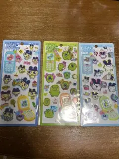 たまごっち　平成はっぴーふぉん　シール　3点