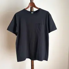 GOOD ON 半袖ポケットTシャツ 黒 M クルーネックのサムネイル