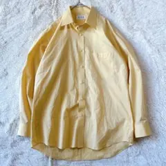 ELLE HOMME　長袖シャツ　レギュラー　ゆったり大きめ　上品　綺麗め　通勤