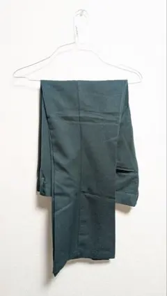 MONO-MART ダークグリーン センタープレス　パンツ