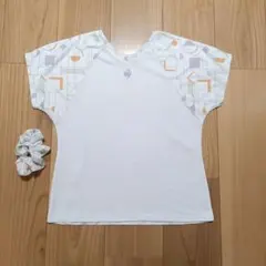 ルコック　リバーシブルシャツ シュシュ付き