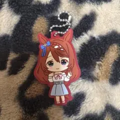 ウマ娘 ラバーマスコットキーホルダー　スーパークリーク