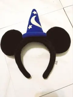 ミッキーマウス カチューシャ 魔法使い帽子