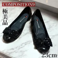 美品　コンポジション9 Amazon | [コンポジション9] ビジューモチーフオープントゥ