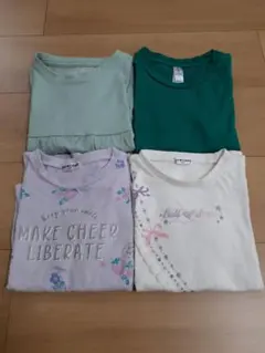【サイズ110】 半袖Tシャツ　まとめ売り　4枚セット　女の子