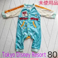 未使用品Tokyo Disney Resort ミッキーマウスロンパース 80