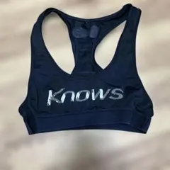 Knows スポーツブラ Mサイズ ブラック