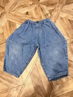 ソフトデニム デニム バルーンパンツ 95cm