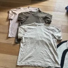 UNIQLO U エアリズムアースカラーTシャツ3色セット